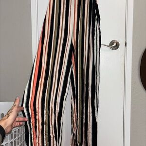 Wild Fable Multicolor Striped Jumpsuit